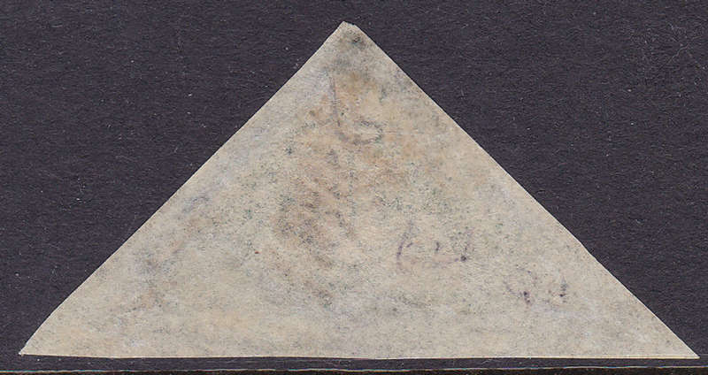 Cape of Good Hope : 1858 SG8b / SACC8b 1/- Deep Dark Green  - VERY FINE USED CV R20000