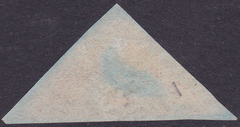 Cape of Good Hope : 1853 SG3a 1d (Deep)Brown Red , slightly blued paper VERY FINE USED CV R13000