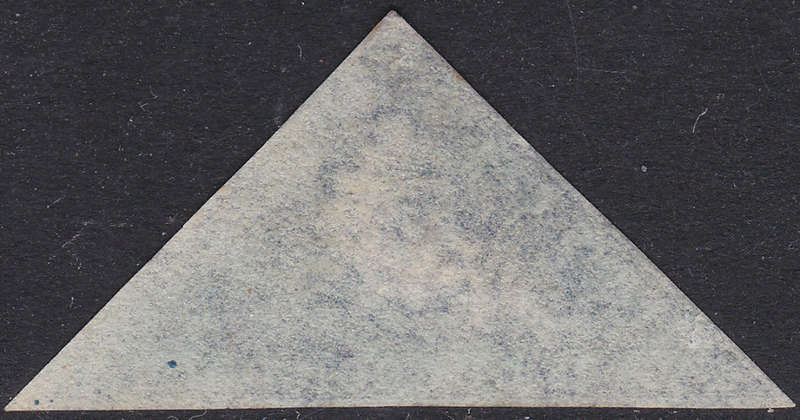 CAPE OF GOOD HOPE 1864 SACC15a 4d BLUE - SUPERB USED - CV R3000