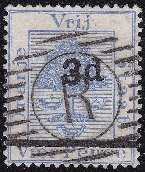 OFS 1882 SACC24(SG41) 3d ON 4d ULTRAMARINE  FINE USED CV £23