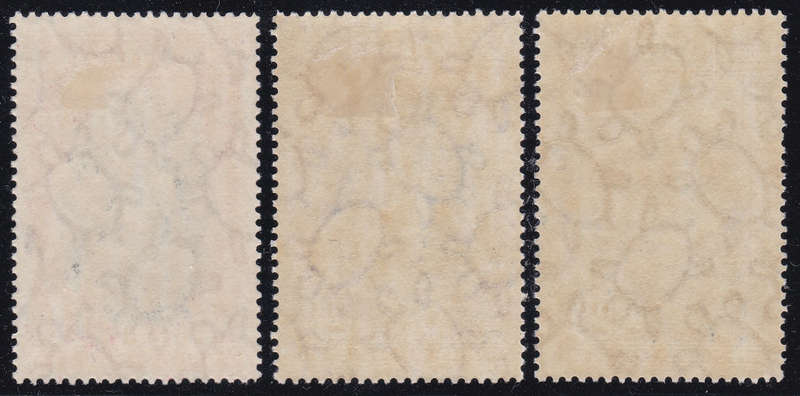TOGA 1938 SG71-3 SET OF THREE MM CV £30