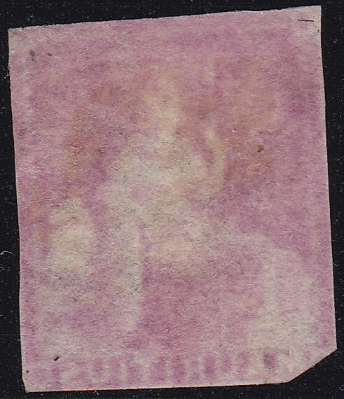 MAURITIUS 1862 SG29a (1d) DULL MAGENTA (REISSUE) B53 CANCEL -USED - CV £170