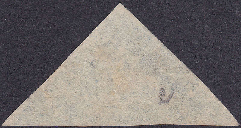 Cape of Good Hope 1855 SACC6a 4d BLUE - SUPERB USED CV R1300