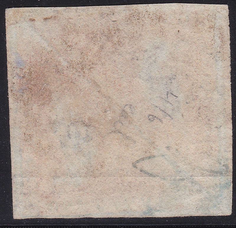 Cape of Good Hope 1853 SACC3a 1d BROWN-RED PAIR VFU CV R18000++
