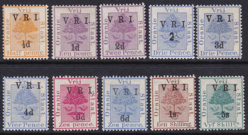 OFS 1900 2nd PRINTING RAISED STOPS COMPLETE BASIC SET MM