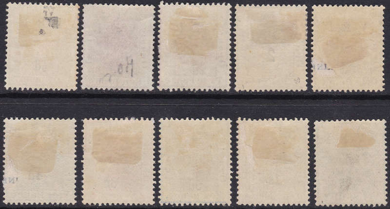 OFS 1900 2nd PRINTING RAISED STOPS COMPLETE BASIC SET MM
