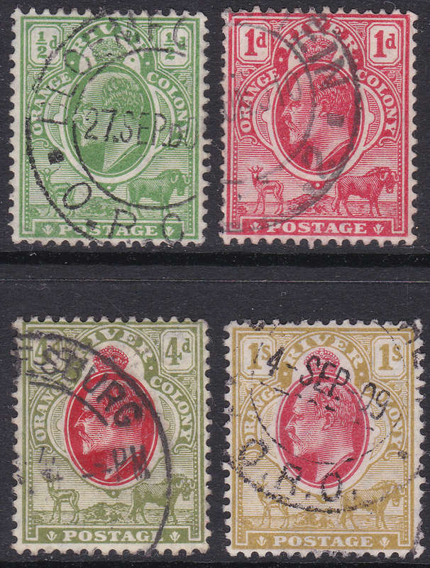 OFS 1905-9 SACC93-96 KEVII COMPLETE USED SET OF FOUR CV R781