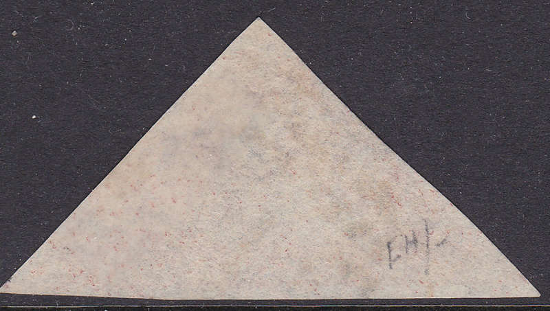 CAPE OF GOOD HOPE 1864 SACC14b - 1d BROWNISH-RED - VFU - CV R9500