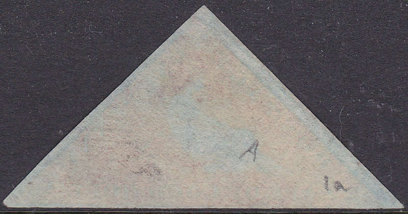 CAPE OF GOOD HOPE 1853 SACC3 1d BRICK-RED VFU CV R11000