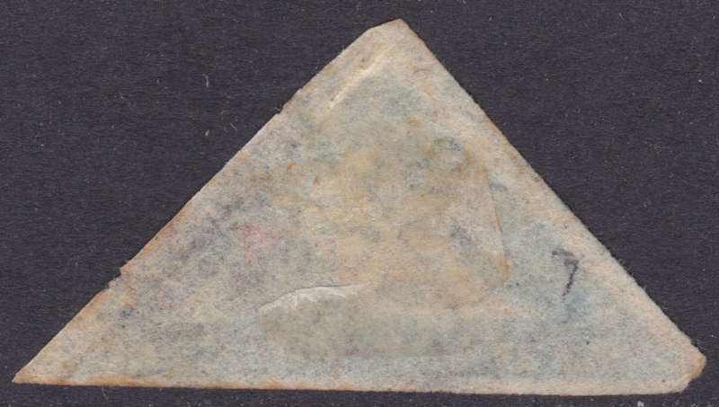 Cape of Good Hope : 1863-64 SACC7d : 6d SLATE PURPLE - FINE USED - CV R32000