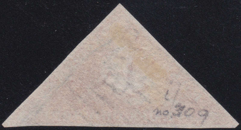 CAPE OF GOOD HOPE 1855 SACC5 - 1d BRICK-RED ON CREAM TONED PAPER -SUPERB USED - CV R40000+