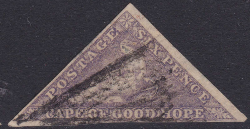 Cape of Good Hope :  SACC7b : 6d DEEP ROSE LILAC - VFU - CV R15000