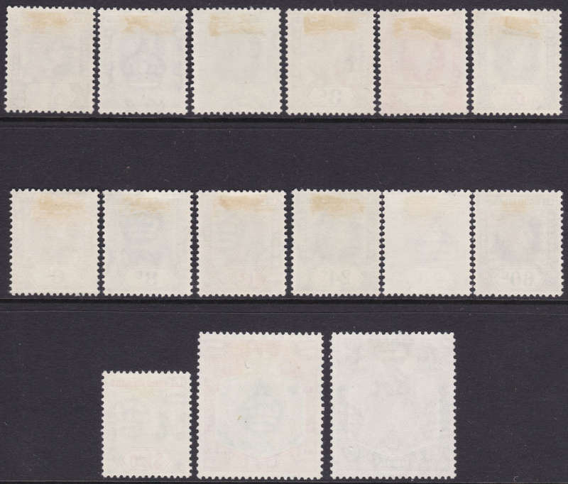 Leeward Islands 1954 QEII SG126//140 COMPLETE SET OF 13 LMM CV £60