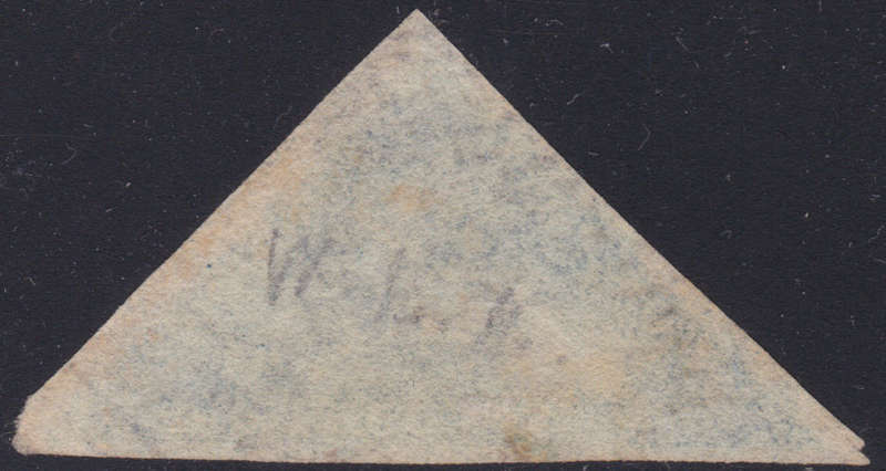 Cape of Good Hope 1853 SG4a : 4d BLUE - VERY FINE USED - CV £200