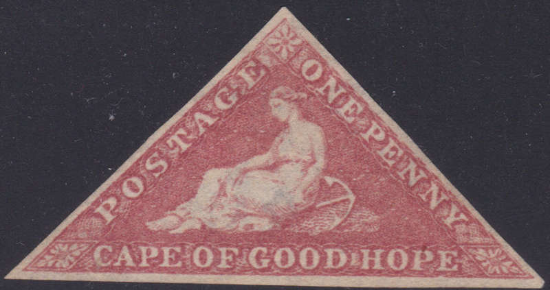 Cape of Good Hope SACC5b 1d DEEP ROSE - SUPERB UNUSED CV R50000