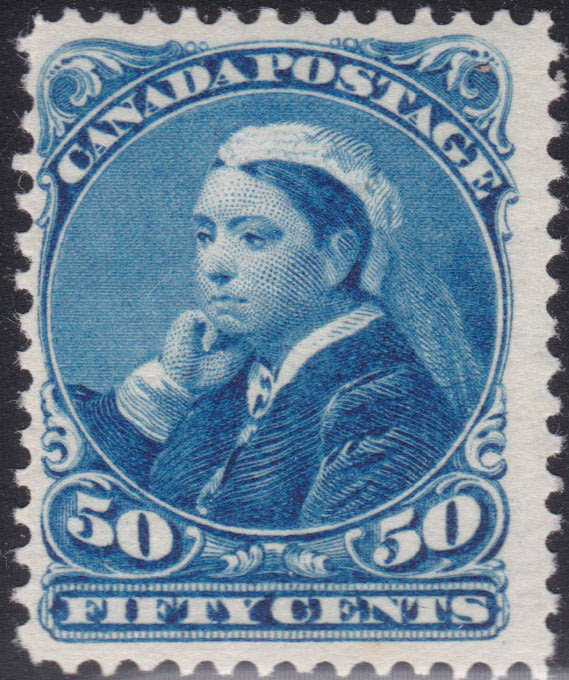 CANADA 1893 SG116 50c BLUE - LMM - SG 2017 CV £275