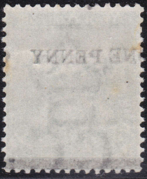 Cape of Good Hope 1876 SACC28 1d ON 1/- GREEN