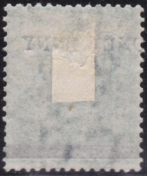 Cape of Good Hope 1876 SACC28 1d ON 1/- GREEN MM CV R3500