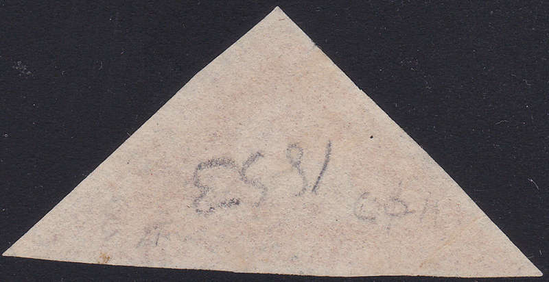 CAPE OF GOOD HOPE 1857 SACC5 - 1d BRICK-RED  -SUPERB USED  - CV R40000