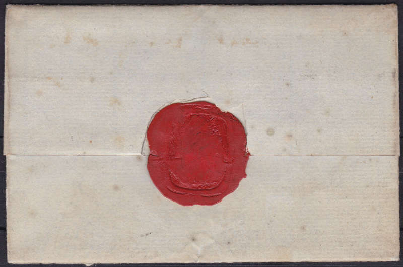 Cape of Good Hope : Stampless Cover - 21 NOVEMBER 1837(TYPE 31)