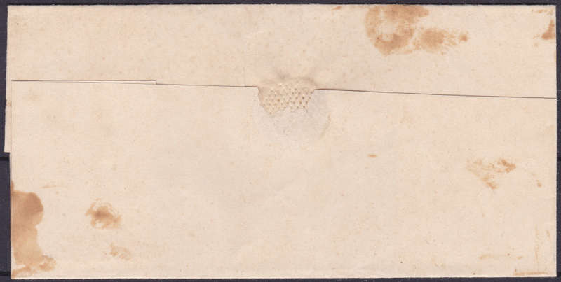 Cape of Good Hope : Stampless Cover - SENT ``POST PAID`` TO MASTER OF THE SUPREME COURT