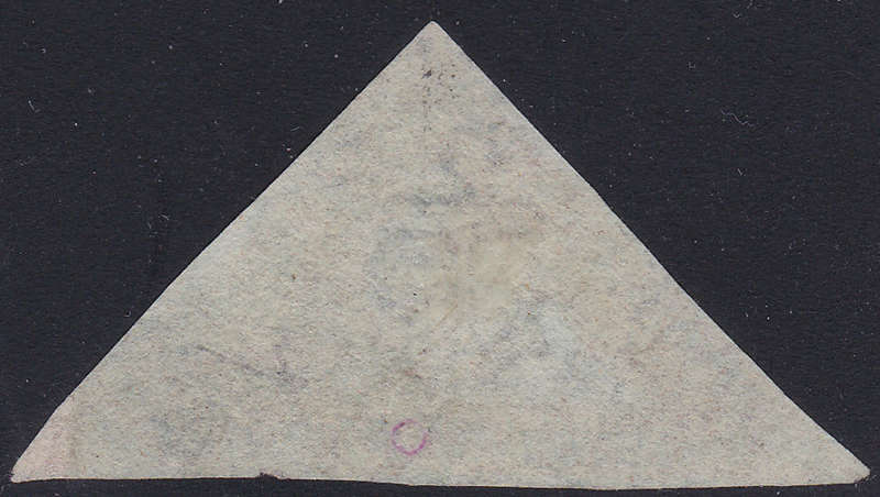 CAPE OF GOOD HOPE 1853 SACC3a - 1d BROWN-RED - VFU - CV R13000