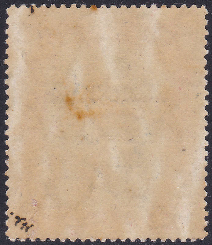 BAHAMAS 1919 SG93b 1d BLACK & RED WITH DOUBLE OVERPRINT LMM - RARE - CV £1700+