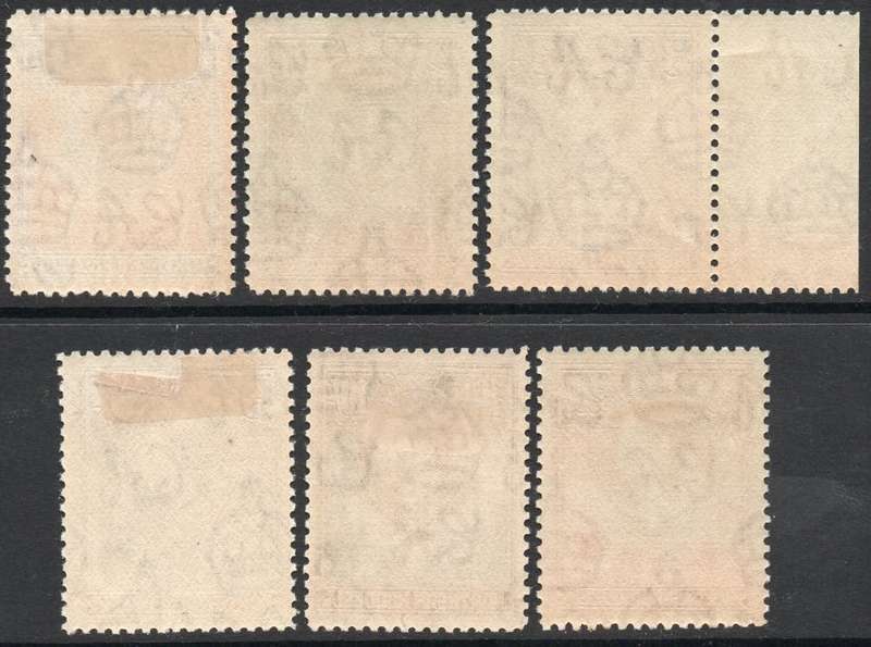 Northern Rhodesia 1938-52 : SG40-45 - Part set of 6(all the top values) - MM - CV £172(2017)
