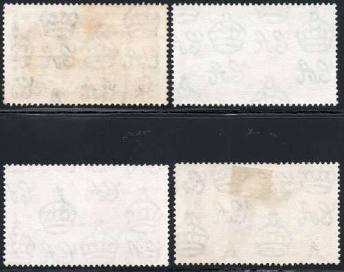 Northern Rhodesia 1935 Silver Jubilee - Used set of 4 - VFU CV £16(2017)