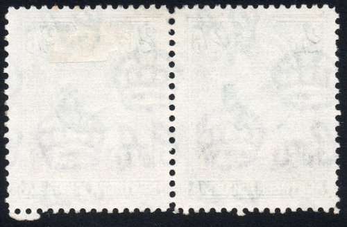 Northern Rhodesia SG41 2s6d Black and Green - Superb Used Pair CV £15+(2017)