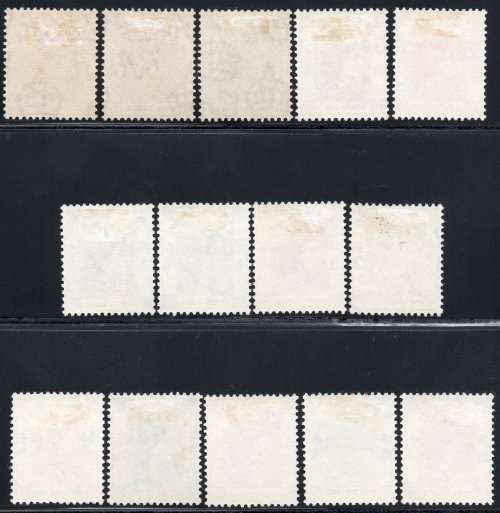 Hong Kong 954-62 SG178 // 191 Complete basic set of 14 - VLMM - CV £200+ (2017)