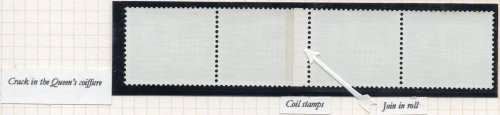 Northern Rhodesia 1963 SG75(var) ½d Strip of 4 COIL STAMPS with JOIN IN ROLL  - *UM*