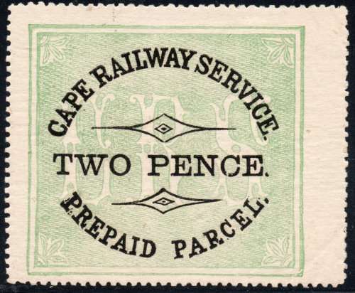 Cape of Good Hope  c1882 - 2d Railway Stamp - LMM - Scarce