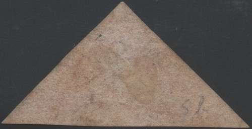 Cape of Good Hope 1858 SACC5b 1d DEEP ROSE - MM - CV R40000