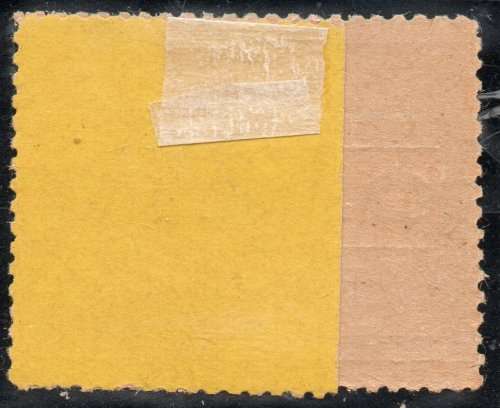 OFS - MILITARY FRANK STAMP - SACC1 - BLACK/BISTRE-YELLOW  - ``BLOEMFONTEIN`` CDS