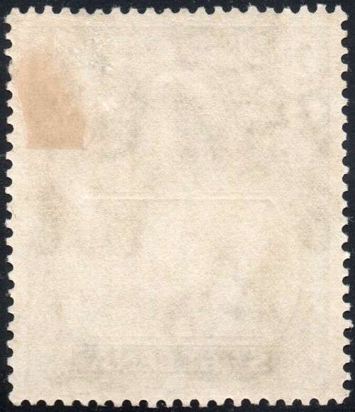 St. Helena 1923 SG100a 2d Grey and Slate with BROKEN MAINMAST CV £160(2017)