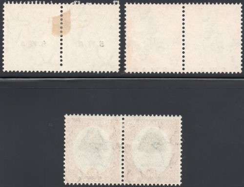 SWA SACC81, 82 and 86 ½d, 1d and 6d - MM - CV R250