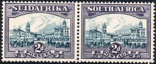 Union of SA - 1938 SACC44c 2d  BLUE and VIOLET - UM -  CV R10000