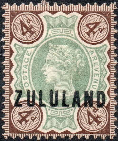 Zululand - SACC6 4d Green and Deep Brown MM CV R1200