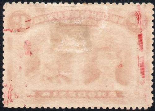 RHODESIA (B.S.A.C.) SACC125 1d ROSE-RED - MOUNTED MINT