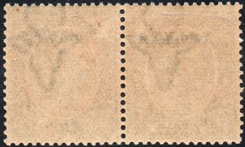SWA 1923 SACC1b  ½d GREEN PAIR - ``Wes.`` for ``West`` VARIETY - UM - CV R3750