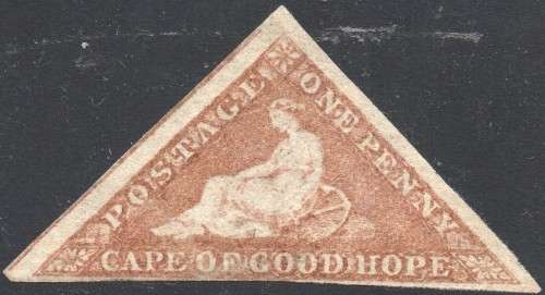 Cape of Good Hope : SACC14a - 1d Deep Brown-Red VLMM CV R30000