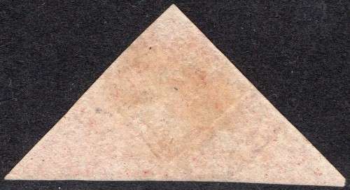 Cape of Good Hope 1864 SACC14a - 1d DEEP CARMINE RED - SIDEWAYS W/M - MM CV R40000