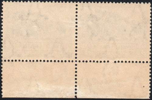 Union of SA : 1937 SACC46a(var) 3d BLUE - ``SHUTTERED WINDOW`` VARIETY`` MM