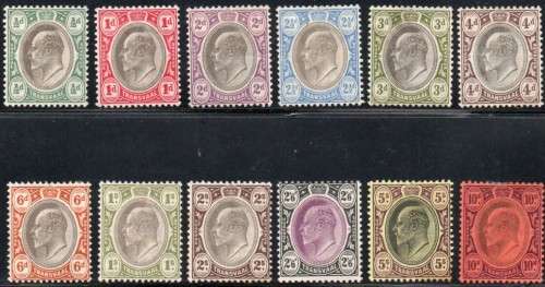 TRANSVAAL 1902 SACC250-61 - FULL SET OF 12 - MM