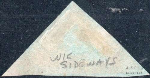 CAPE OF GOOD HOPE SACC3b 1d BROWN-RED ON SLIGHTLY BLUED PAPER WITH SIDEWAYS W/M -  VFU CV R25000