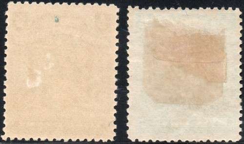 BSAC / Rhodesia : SACC67 & 68 ½d Dull Bluish Green & Deep-Green MM CV R1350