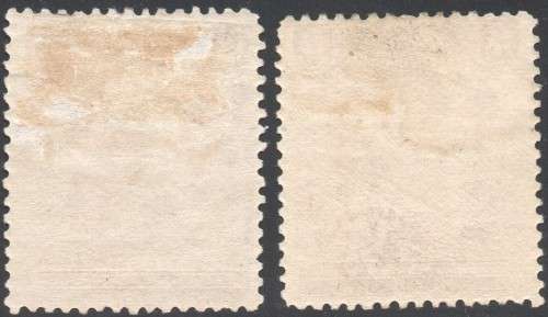 BSAC / RHODESIA 1898-1908 SACC75-76 6d REDDISH-PURPLE & REDDISH-MAUVE - MM CV R1500