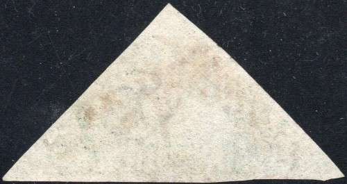 Cape of Good Hope 1858 SACC8b 1/- DEEP DARK GREEN - VFU CV R20000