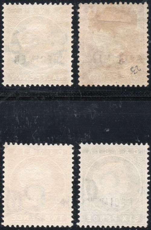 GAMBIA 1886-94 : SG21s//sg24s & SG32s - COMPLETE SET OF ``SPECIMEN`` STAMPS FOR THIS ISSUE -CV £400+